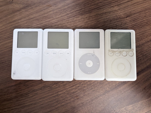 Lot 4apple ipod - classic, 3rd