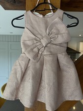 Ted Baker Pink Shimmery Dress Age 2-3 Year Old