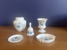 Wedgwood Clementine A Set Of Five Decorative Pottery