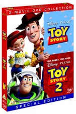 Toy Story/Toy Story 2 DVD (2010) John Lasseter cert PG FREE Shipping, Save £s