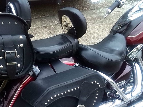 Driver rider backrest - backrest, yamaha