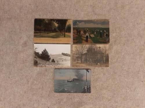 Vintage lot postcards - 5,