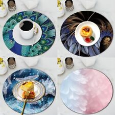 Placemats Table Mats Coasters, Drink Coasters Non-slip Cups Mug Wine Glass UK