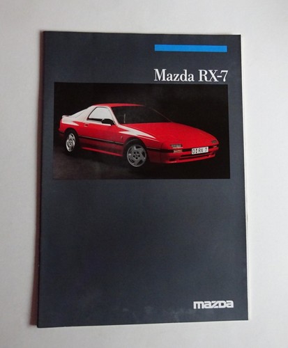 Brochure mazda 7 wankel - brochure, |