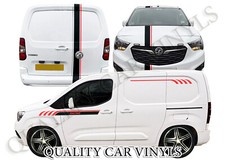Vauxhall Combo Racing Stripes