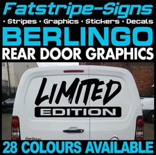 fits CITROEN BERLINGO LIMITED