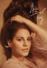 LANA DEL REY SIGNED AUTOGRAPHED PHOTO PRINT