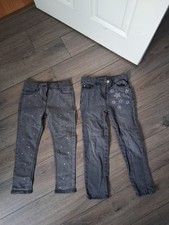 Girls Jeans 2 Pairs  5-6 years