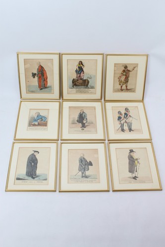 Set antique georgian - 9,