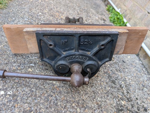 Vintage record vice - record,