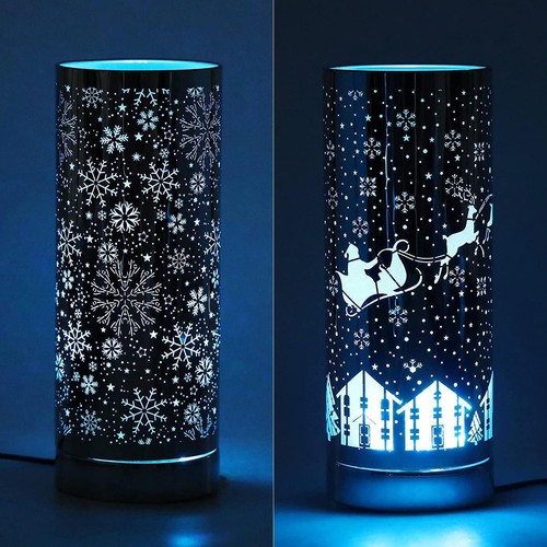 Christmas aroma lamp - lamp, silver