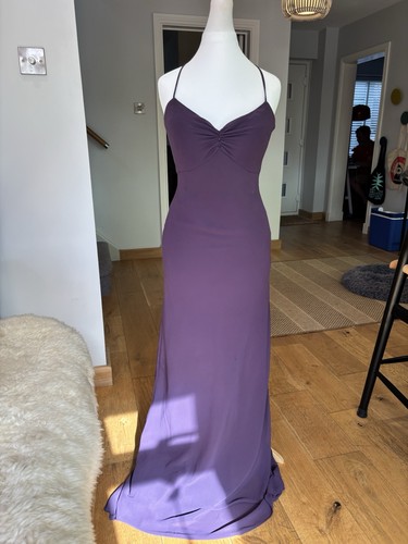 Vintage purple chiffon - purple,