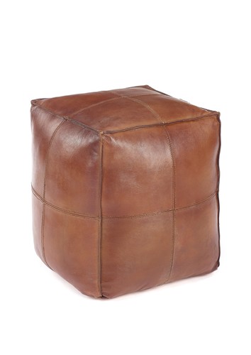Handmade tan brown square - tan,