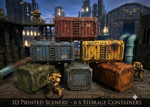 Storage crates containers - x,