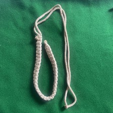 ROYAL ARTILLERY WHITE TROOPERS LANYARD - Unblancoed