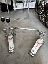 LEFT HANDED Pearl P-932 Demonator Double Bass Drum Pedal barely used