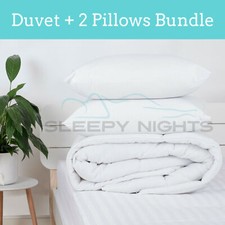 Polycotton Duvet and 2 Pillows
