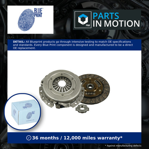 Clutch kit 3pc - kit,