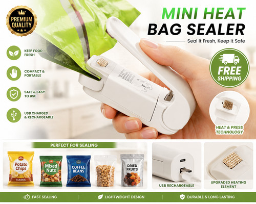 Mini heat bag sealer portable - mini,