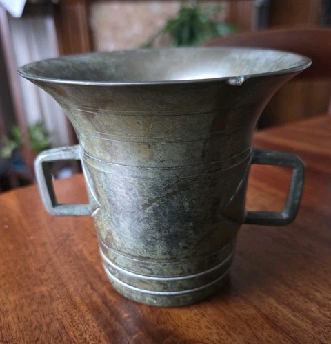 Antique mortar bronze brass - bronze/, brass.
