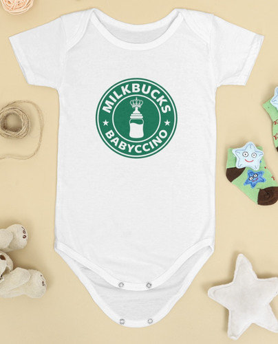 Milkbucks funny baby grow - milkbucks,