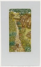 Glynn Thomas (b.1946) - Contemporary Etching, Kersey Garden