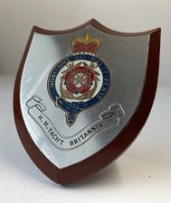 HM Yacht Britannia Desk Plaque