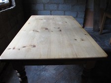 Vintage pine farmhouse table,