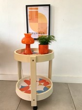 Vintage Space Age Plastic Trolley / Bar Cart