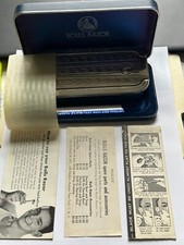 1927 Rolls Razor in The Whetter Case England Vintage Antique 