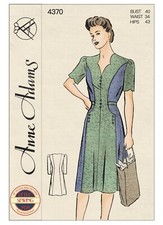 1940s Wartime Day Dress