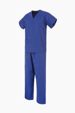 NHS Medical Compliant Reversible Cobalt Blue Scrub Tunic &/OR Trousers