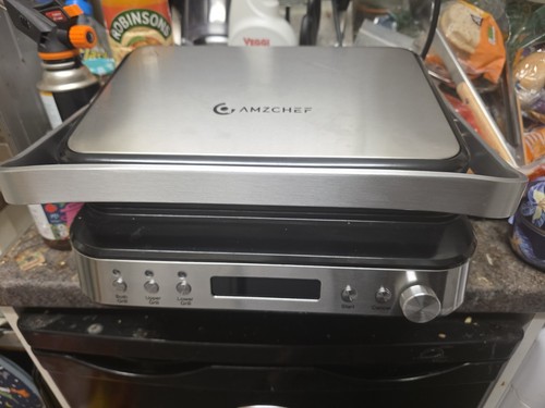 Amzchef electric grill - 4-in-1,