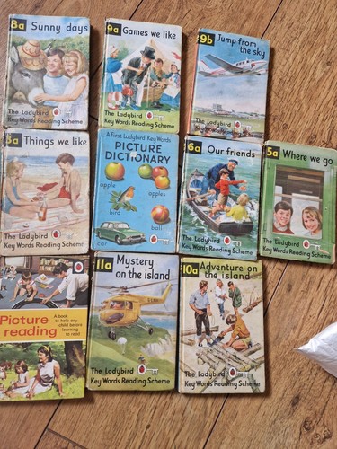 Joblot vintage ladybird - joblot,