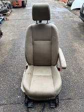 LAND ROVER FREELANDER 2 L359 DRIVERS FRONT LEATHER SEAT CREAM HEATED 06-15