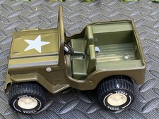 Rare Vintage Tonka Army Jeep
