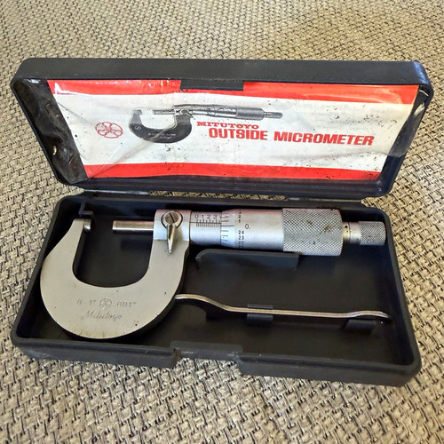 Mitutoyo outside micrometer - mitutoyo,