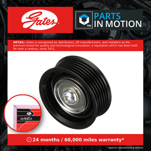 Aux belt idler - belt, pulley