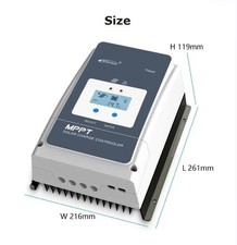 50A MPPT solar charge controller with LCD screen 12V 24V 36V 48V upto 150V solar