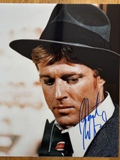 Robert Redford Genuine Signed