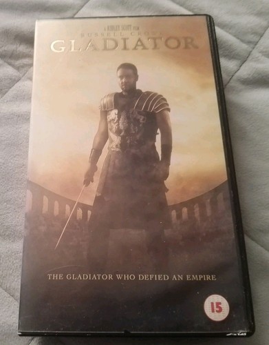 Gladiator vhs video tape - vhs,