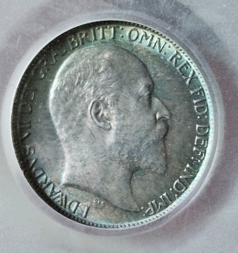 Edward vii 1902 sixpence - sixpence, cgs80