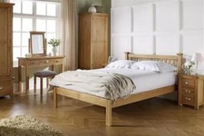 Real Solid Oak Wood Bedroom