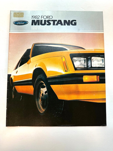 1982 mustang sales brochure - 1982,