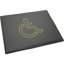 Soft Leather Disabled Badge