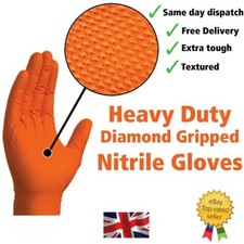 Orange Diamond Nitrile