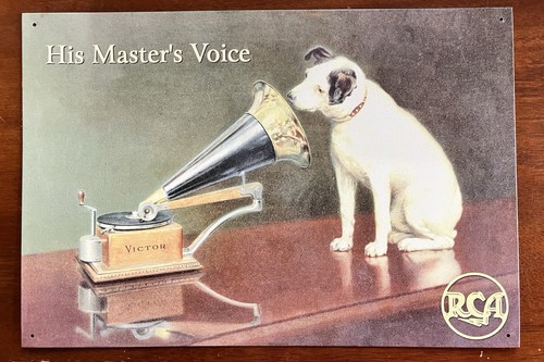 Rca dog his - (nipper),
