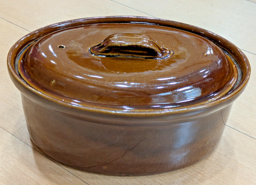 Clay cooking pot - pot, oval