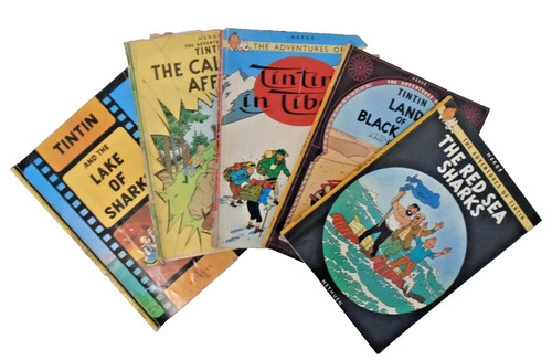 1970 vintage tintin - 5, 1970's