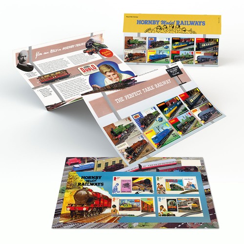 Hornby model railways stamps - model,